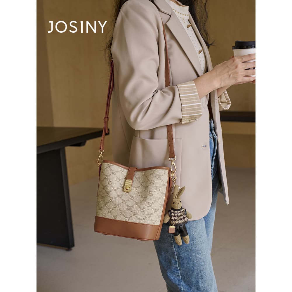 Zhuosini 2025 novo estilo elegante All-Match High-End sentido bolsa mensageiro de um ombro bolsa feminina