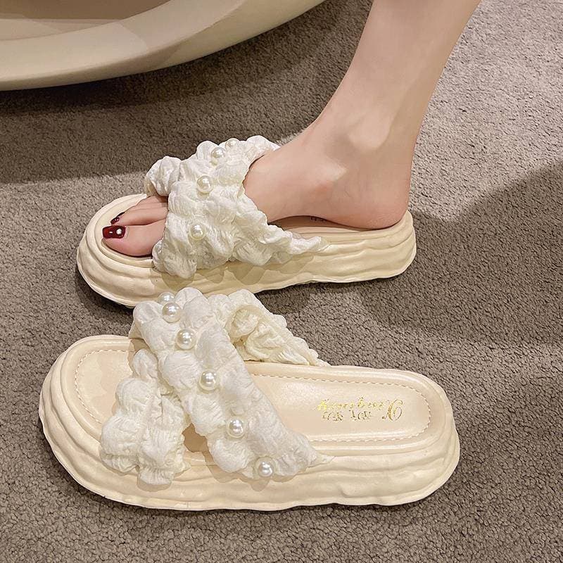 Sandálias estilo fada femininas verão exterior Wear 2024 novo estilo dissolvido sapatos de plataforma de sola grossa à b