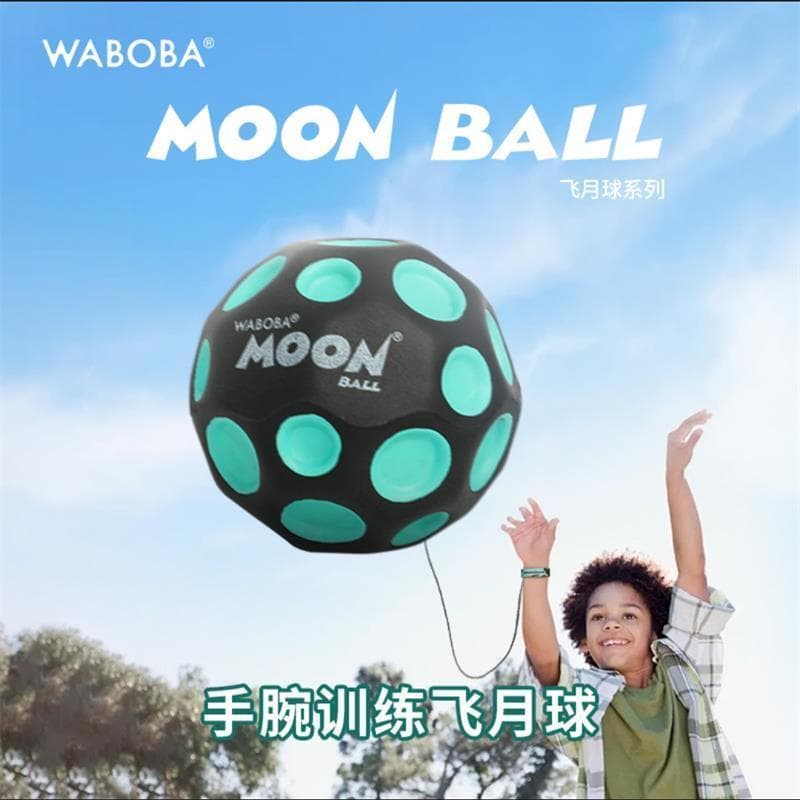 Waboba pulseira corda lua voadora reciclável treinamento bola elástica alta crianças adulto descompressão bola de brinqu