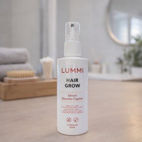Serum Capilar Potencializador Crescimento Fortalecimento Queda Crescimento Cabelos 60ml
