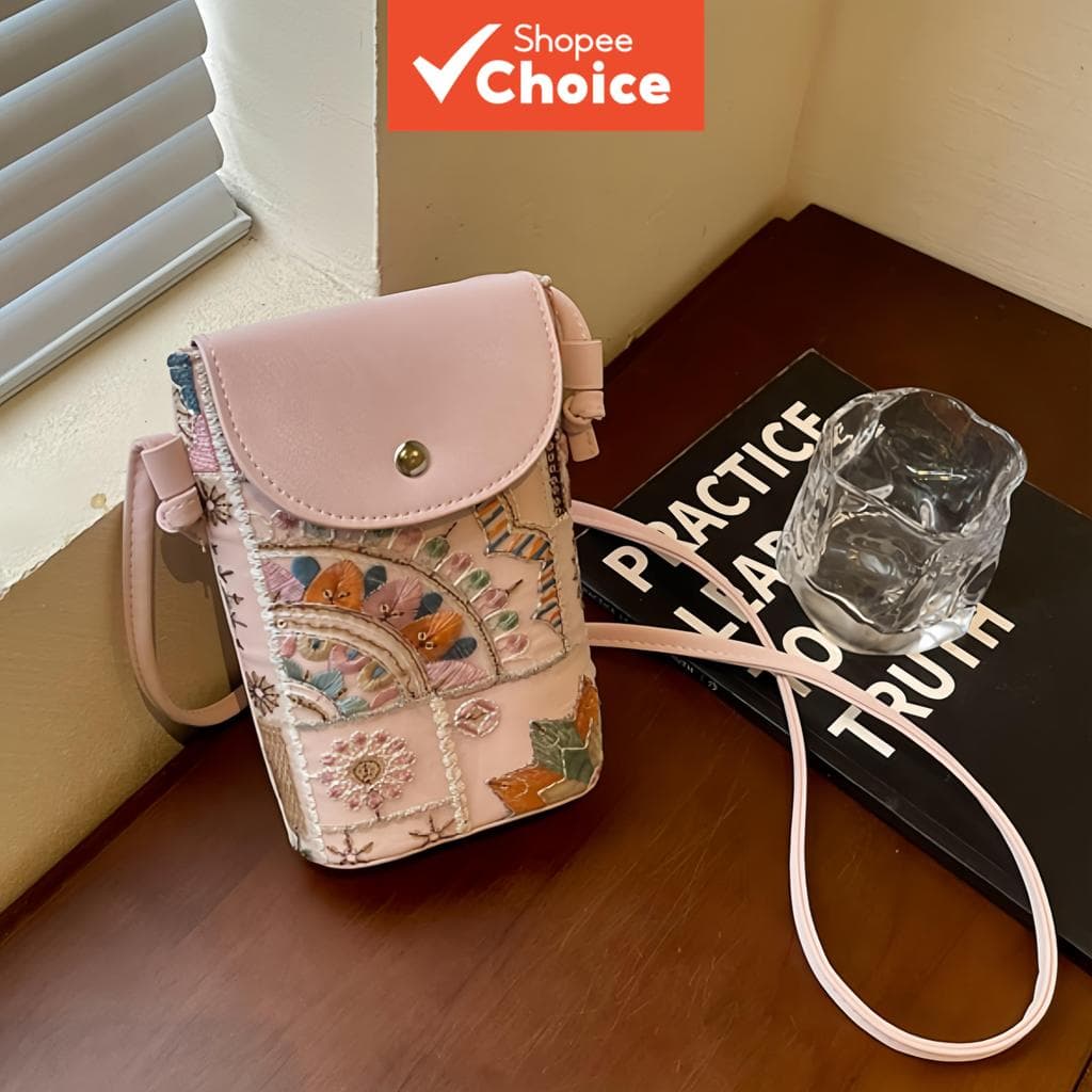 Textura sofisticada, bolsa tiracolo de nicho ou bolsa de mão casual com bordado estiloso, bolsa feminina nunu/ de