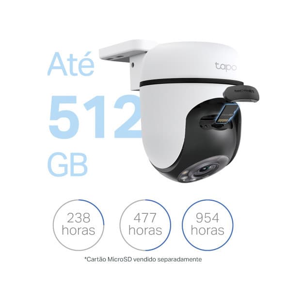 Câmera de Segurança TP-Link TC40 V2 Wi-Fi Externa 360° BR