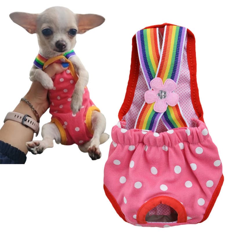 Fraldas Laváveis Para Cães E Cachorros , Calças Fisiológicas Animais De Estimação Femininos Pequenos Médios , Calcinhas