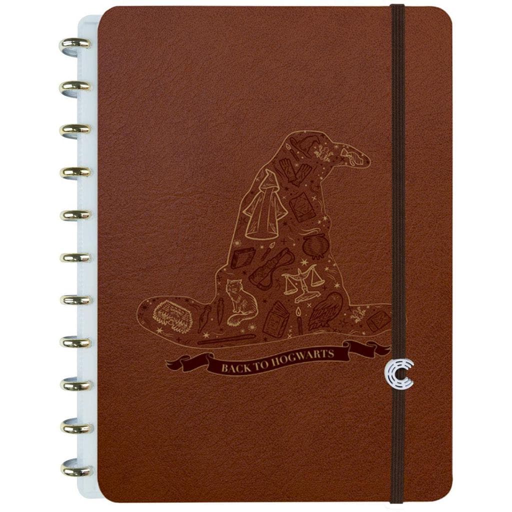 Caderno Inteligente Grande Harry Potter Chapeu Seletor - Caderno Inteligente