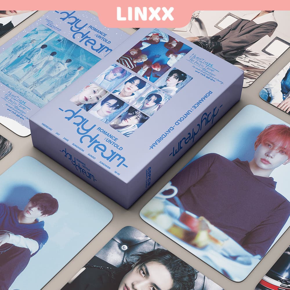 LINXX 55 Peças ENHYPEN Daydream Album Lomo Card Kpop Photocards Série de Postais C5JI YSXE