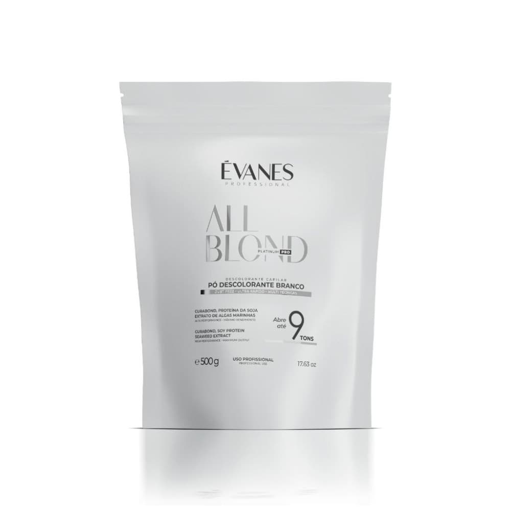 Pó Descolorante All Blond Pro Evanes Professional 500g