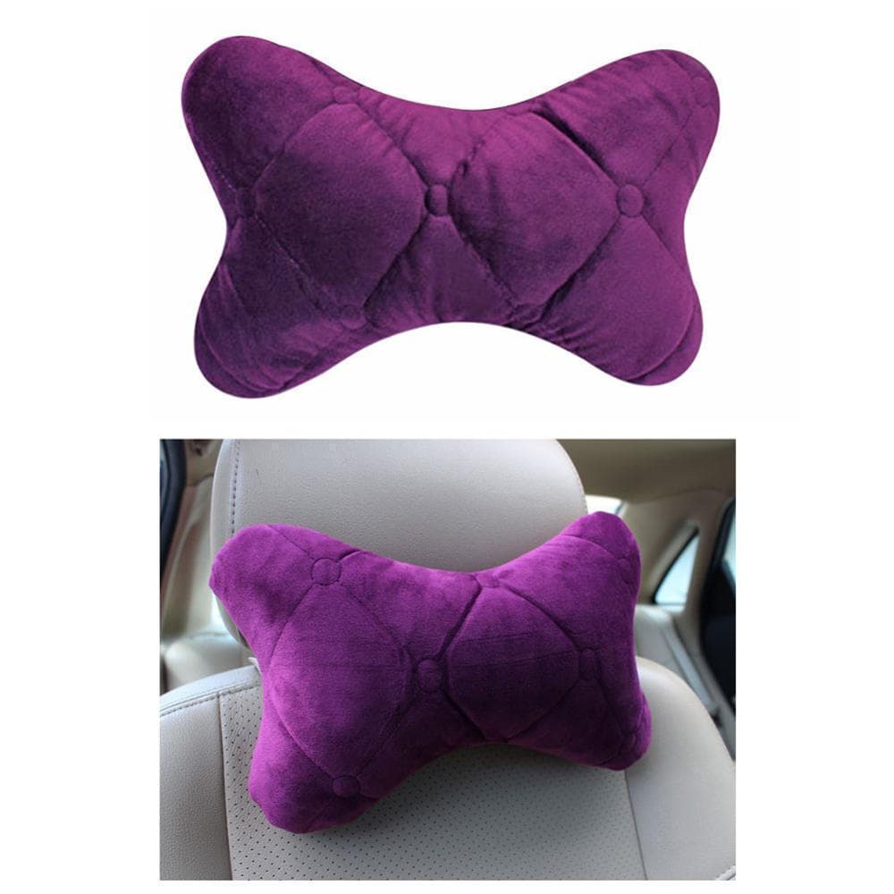 TKEY Travesseiro De Pescoço Para Encosto De Cabeça De Carro , Assento De Algodão , Suporte , Capa De Tecido Respirável O