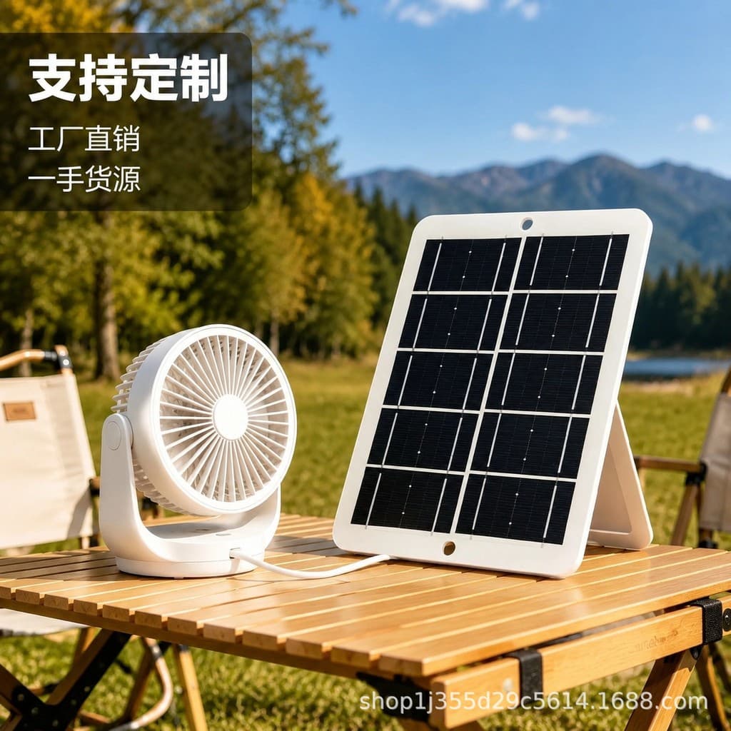 E-commerce Carregador solar 3W5V de venda quente Mini painel solar USB carregador Digital à prova d'água para exterior