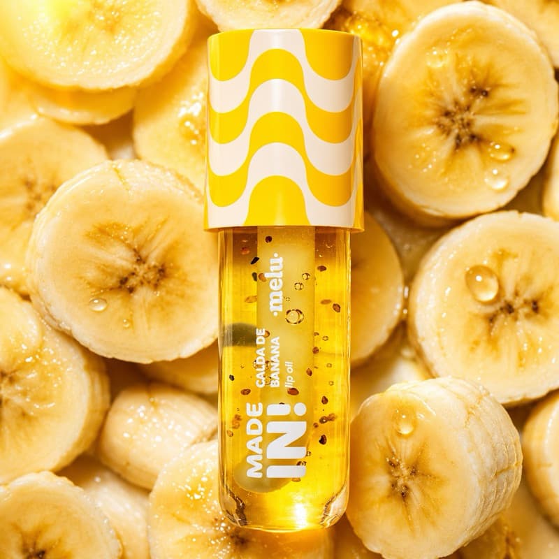 Lip Oil Melu Made In Calda De Banana Ruby Rose Hidratante Labial Gloss