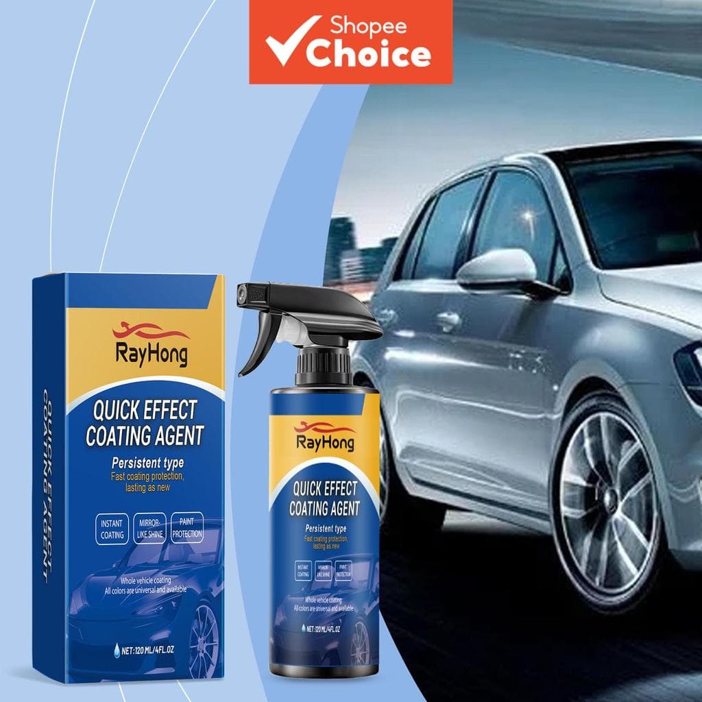 Polonês E Selante De Cera Para Pintura Em Spray De Revestimento De Carro Cuidados Automotivos