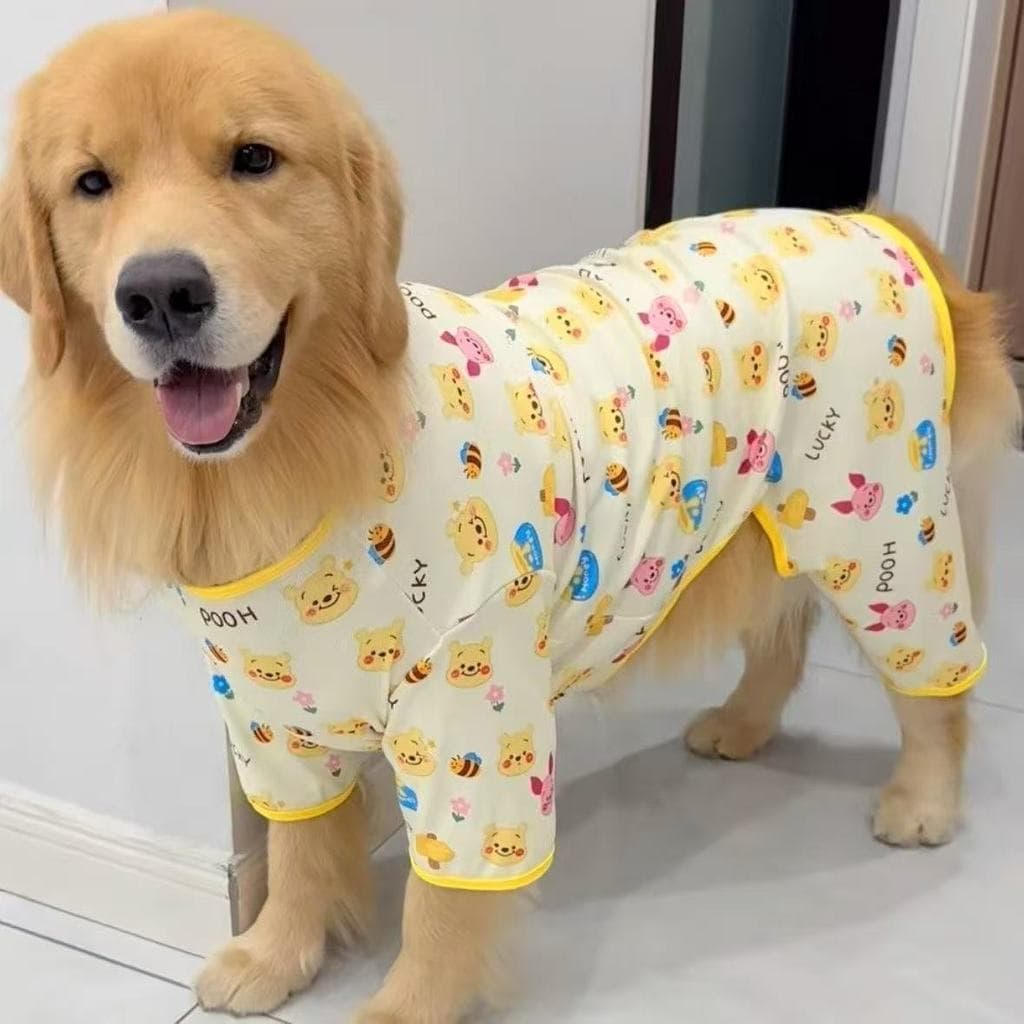 Novas Roupas Confortáveis de Primavera e Outono para Cães Grandes, Golden Retrievers, para Uso Doméstico
