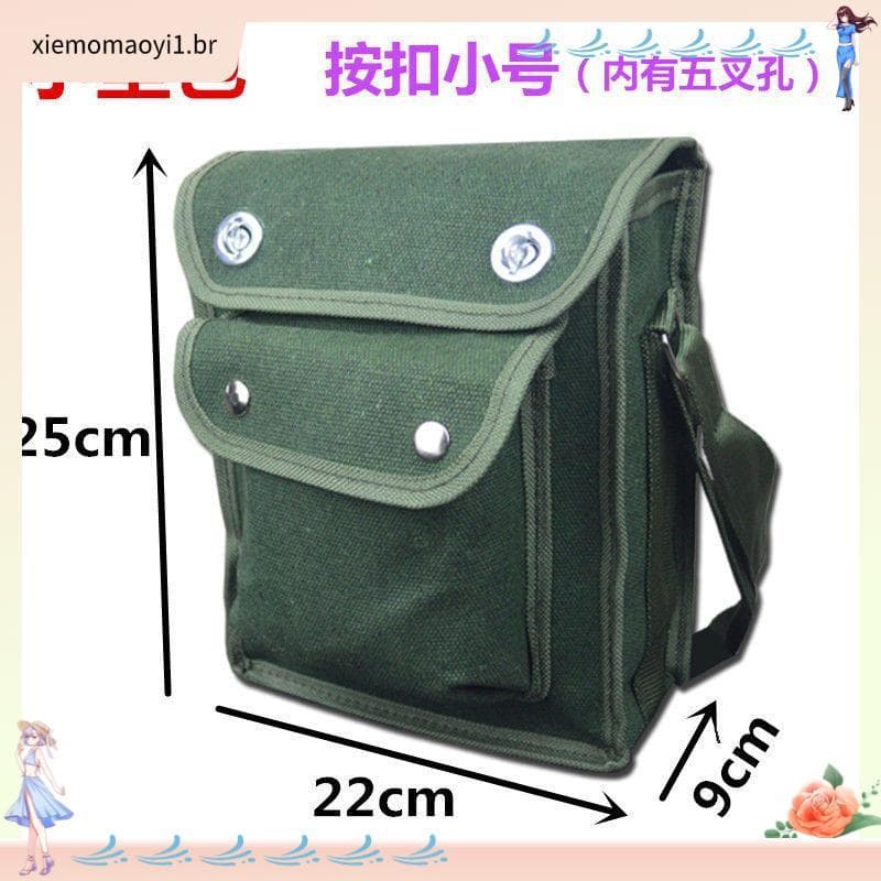 Bolsa de ferramentas para eletricista, bolsa de lona espessada, portátil, multifuncional, para reparo, resistente ao des