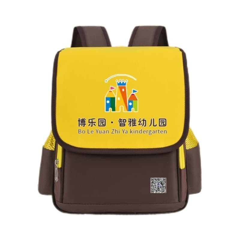 Mochila escolar de jardim de infância impressão impressão crianças aconselhamento classe treinamento educação precoce pe