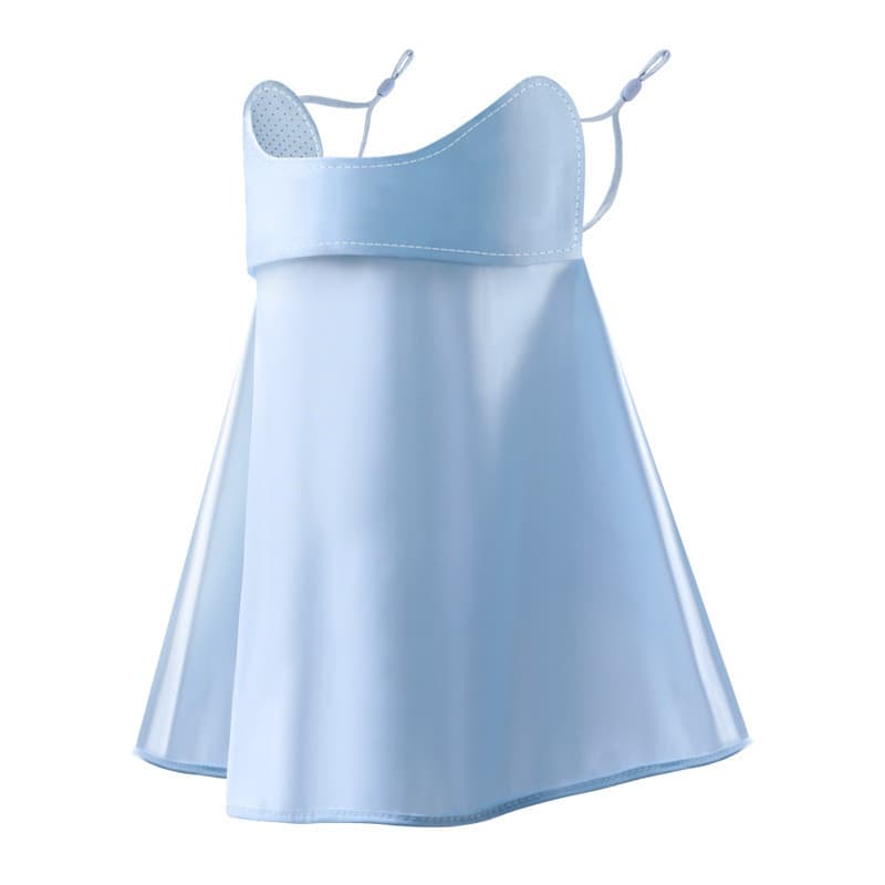 Máscara protetora solar de seda gelo verão pára-sol Anti-ultravioleta pendurado Design de orelha respirável equitação ao