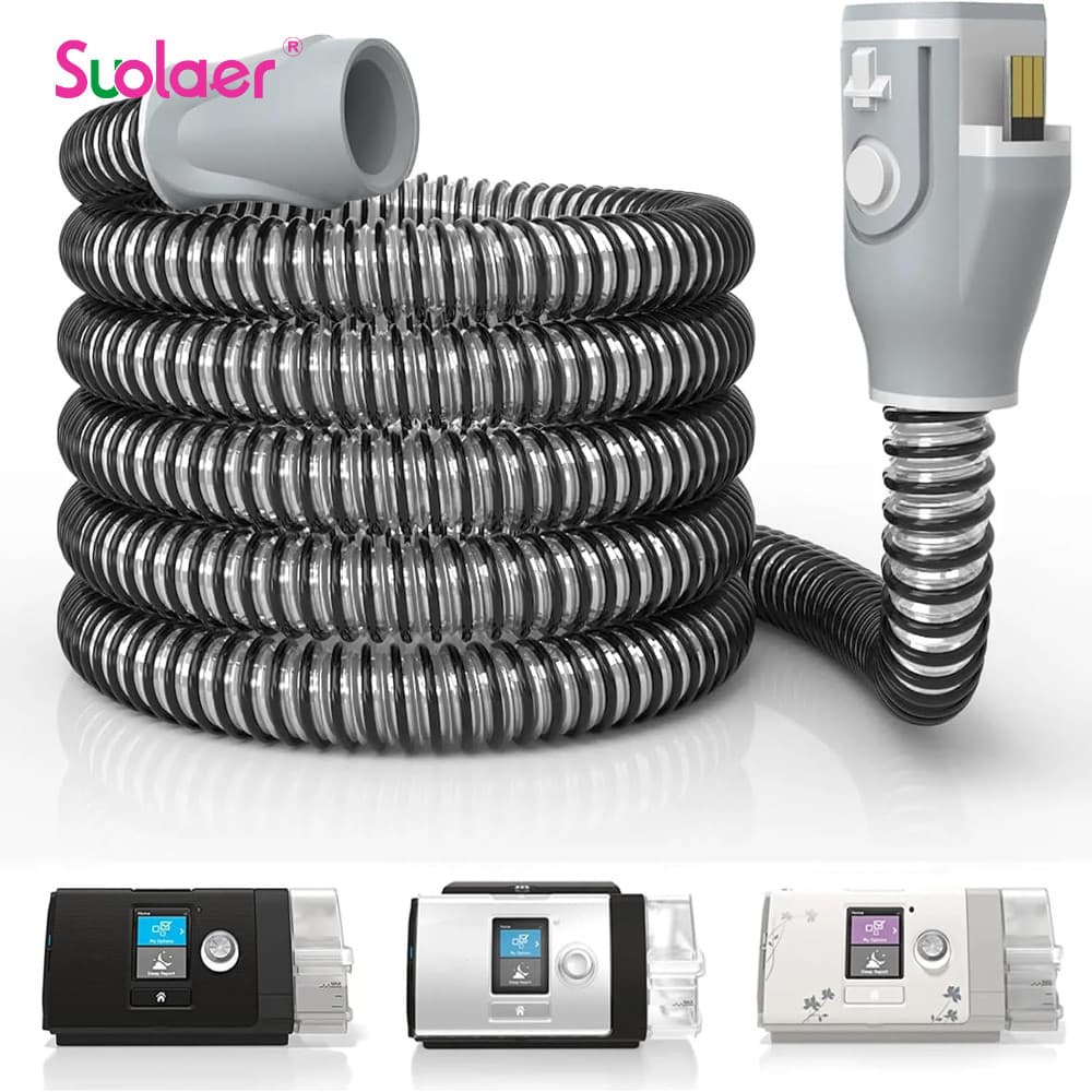 Tubo Aquecido A Ar Da Linha Climática CPAP Para Tubulação Airsense 10 E AirCurve 10 , Mangueiras De Substituição De Sem