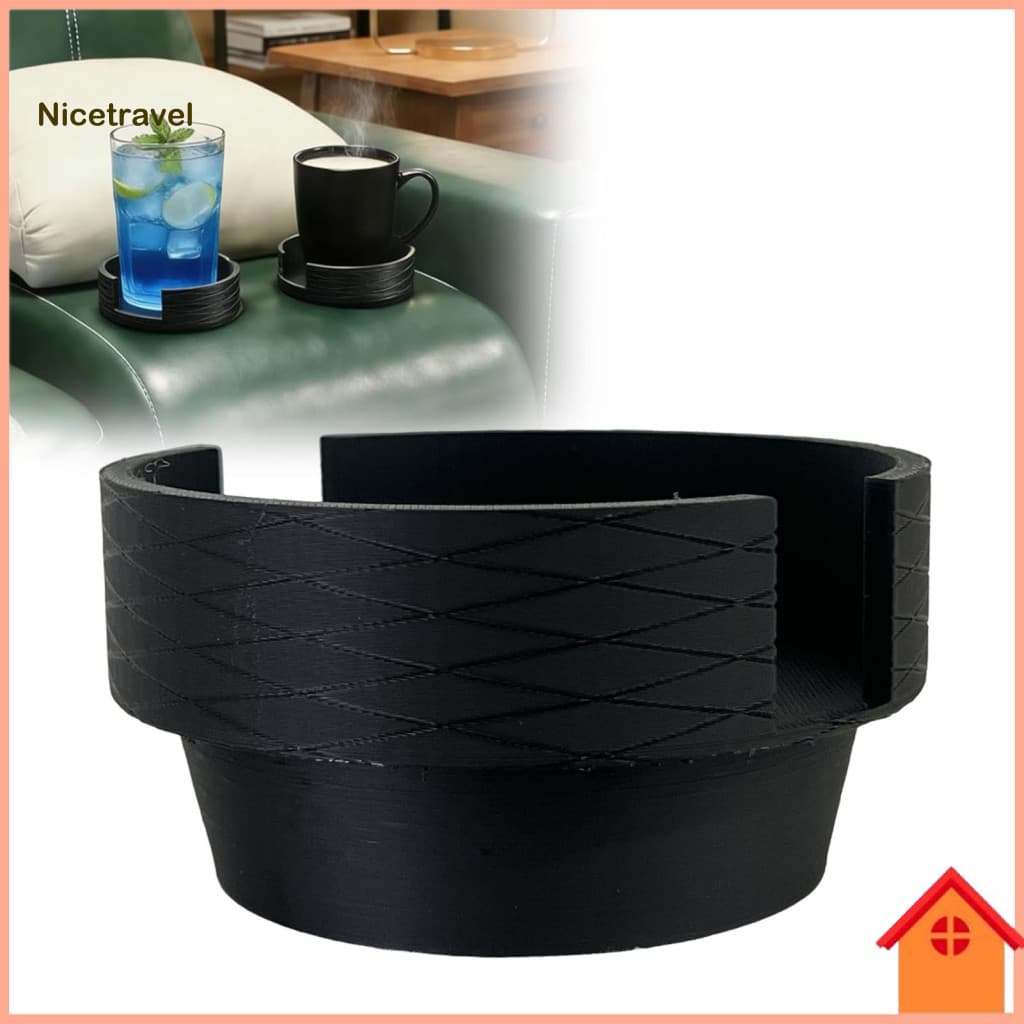 Splash-proof Cup Holder for Car Water Spill-proof Adjustable Drink for Desk Fits 2.76-3.7 Inch Cups Durable Caddy for Ho