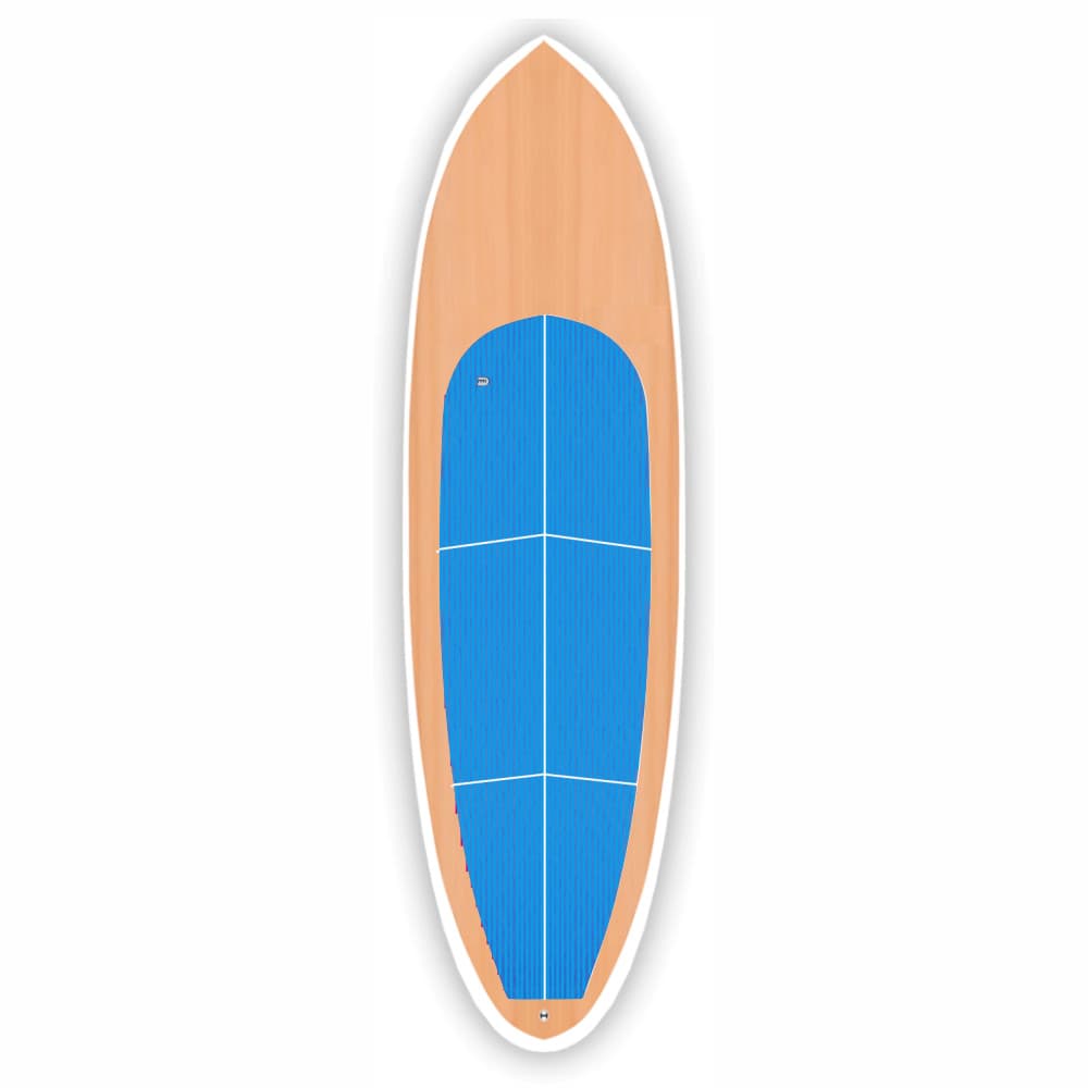 Deck Antiderrapante Prancha Stand Up Paddle Sup Waikiki Fresa Longitudinal Wet Dreams Azul
