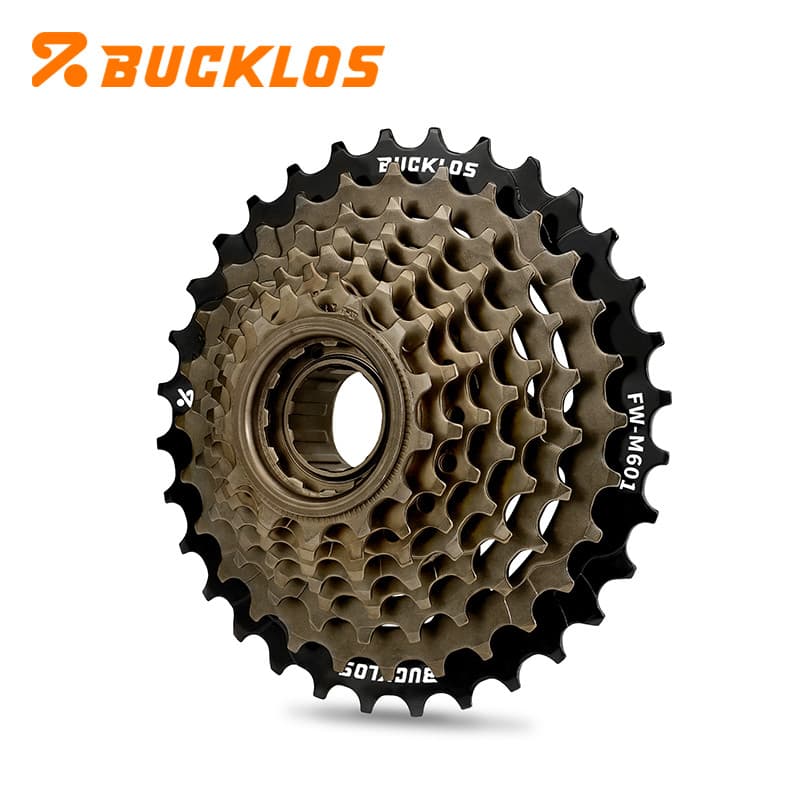 BUCKLOS 5/6/7/8/9/10 Velocidade Thread-on Roda Livre Esportes Tipo Rosca Engrenagens De Alta Resistência Dentada Peças D