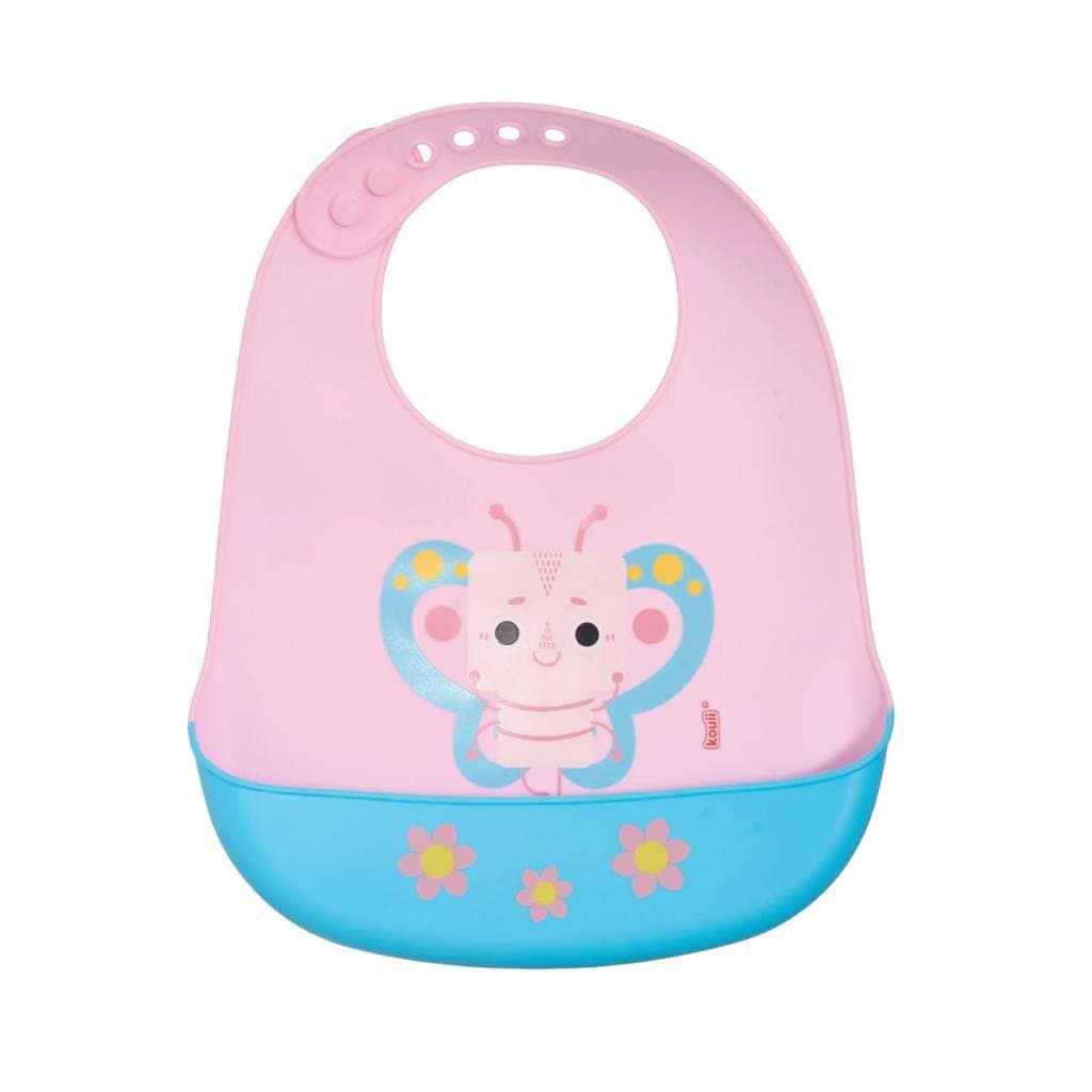 Babador de Silicone Infantil Kouii - Borboleta Pipa