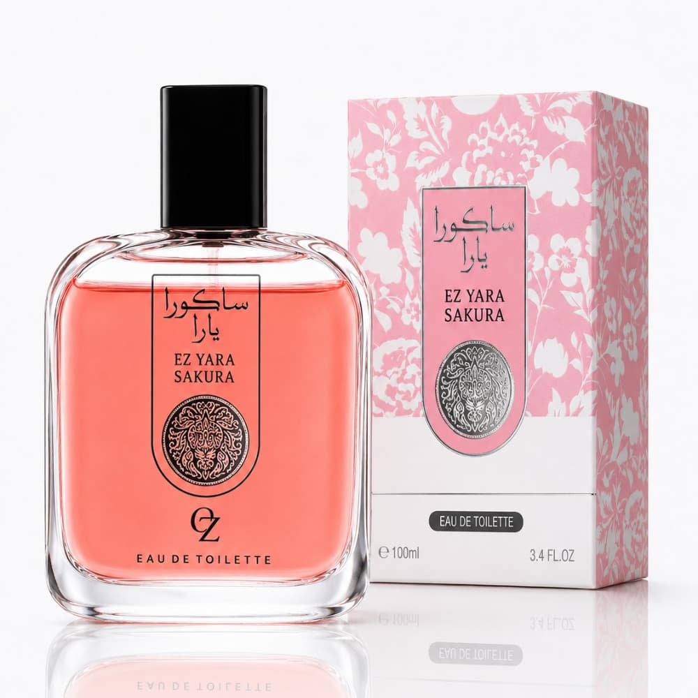 Perfume Feminino Árabe 100ml Ez Yara Sakura Eau De Toilette Alta Fixação