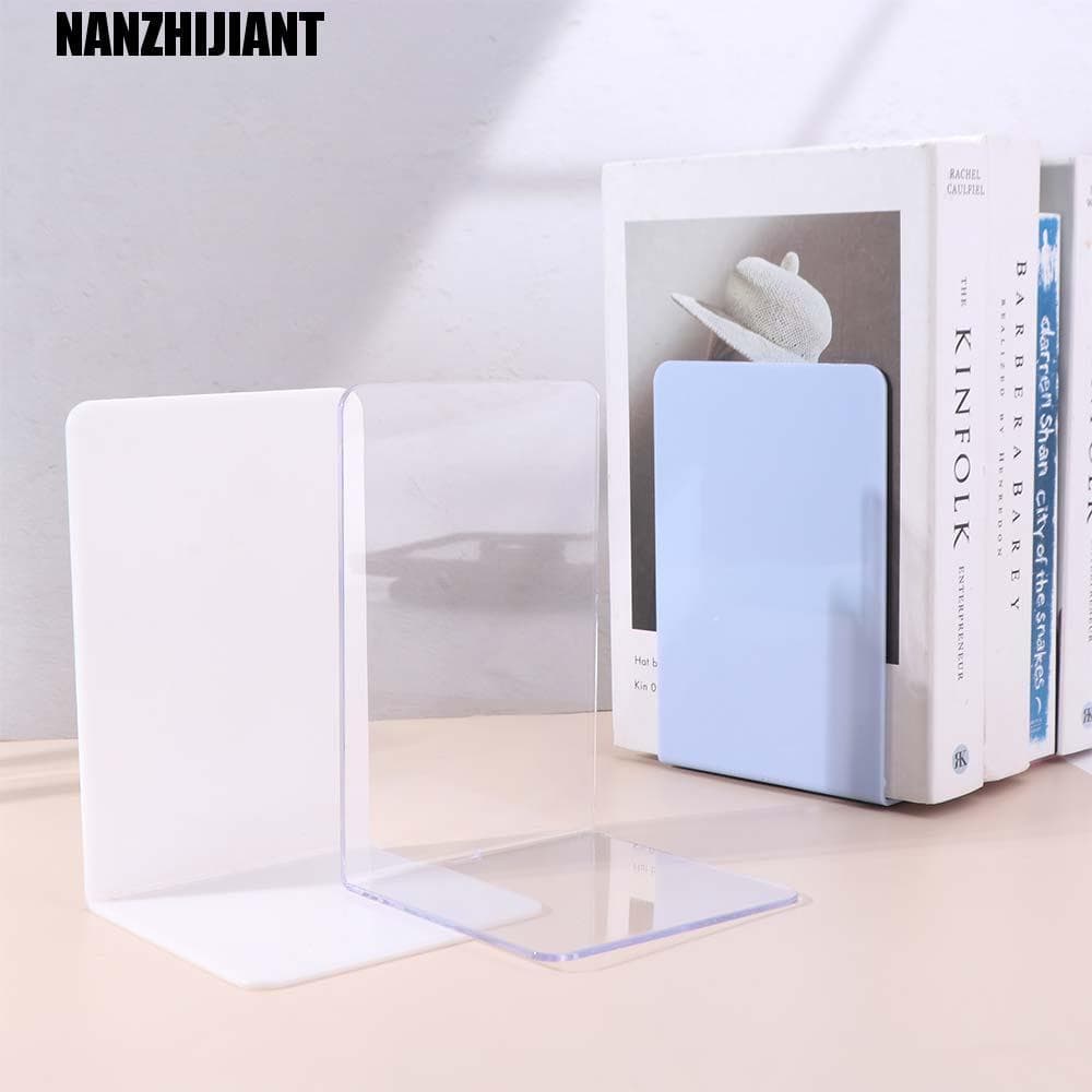 NANZHIJIANT Suportes Para Livros De Mesa , Suporte , Rack De Simples E Durável Em Forma De L , Escritório Escolar