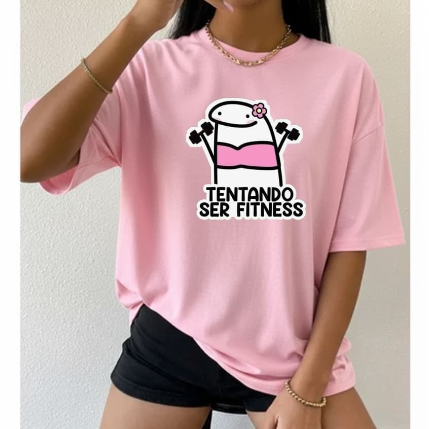 Camiseta Básica Fio 30.1 Tshirt 100% Algodão Gym Treino Camisa Academia Musculação Fitness  CASUAL MEMES