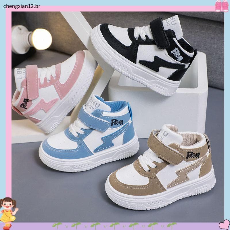 2025 novo estilo primavera outono moda de alta qualidade bebê meninos meninas sapatos esportivos tênis estudante sapatos