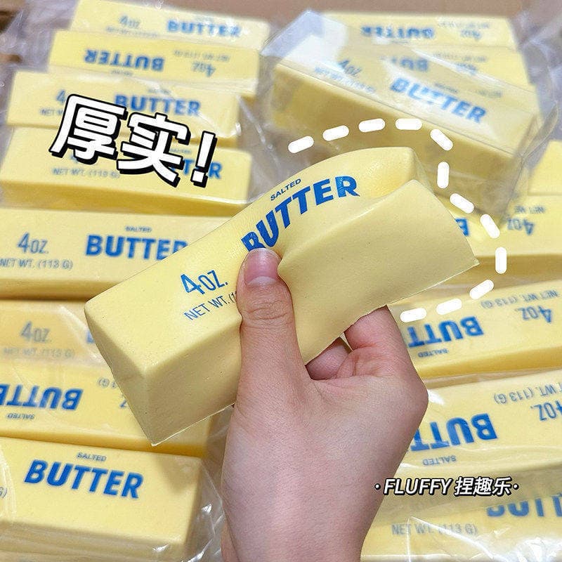Hachimi Butter Stick Brinquedo Mole De Recuperação Lenta Para Adultos , Fidget Macio Alívio Do Estresse TPR , Descompres
