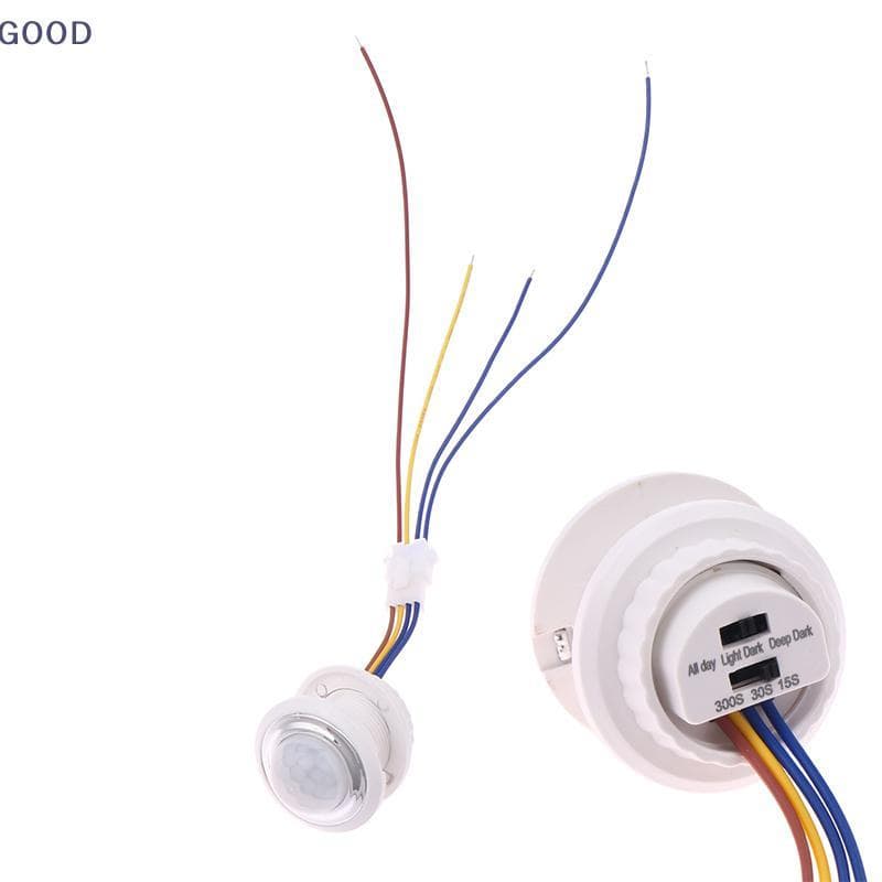 [Bom] DC5V 12V 24V RIR Interruptor Do Sensor De Movimento Ajustar Infravermelho Movimentos Corporais Detector Ativado Il