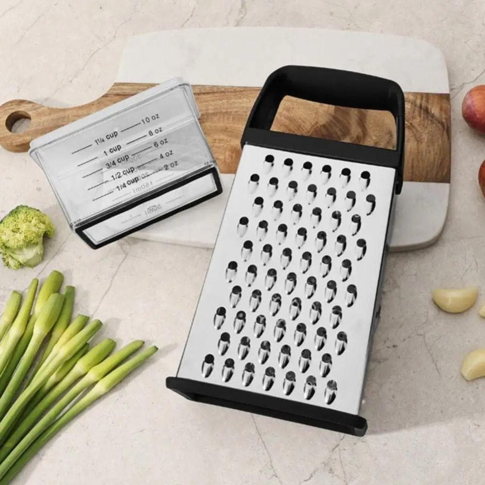 Raladores De Queijo MORXIA , Triturador De Alimentos Multifuncional De Quatro Lados , Fatiador De Vegetais Com Cabo Anti