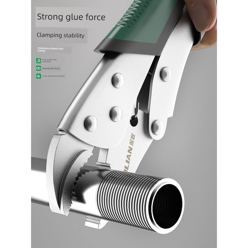 Baolian alicate forte multifuncional profissional alicate ferramenta alicate de pressão Universal grau Industrial fixaçã