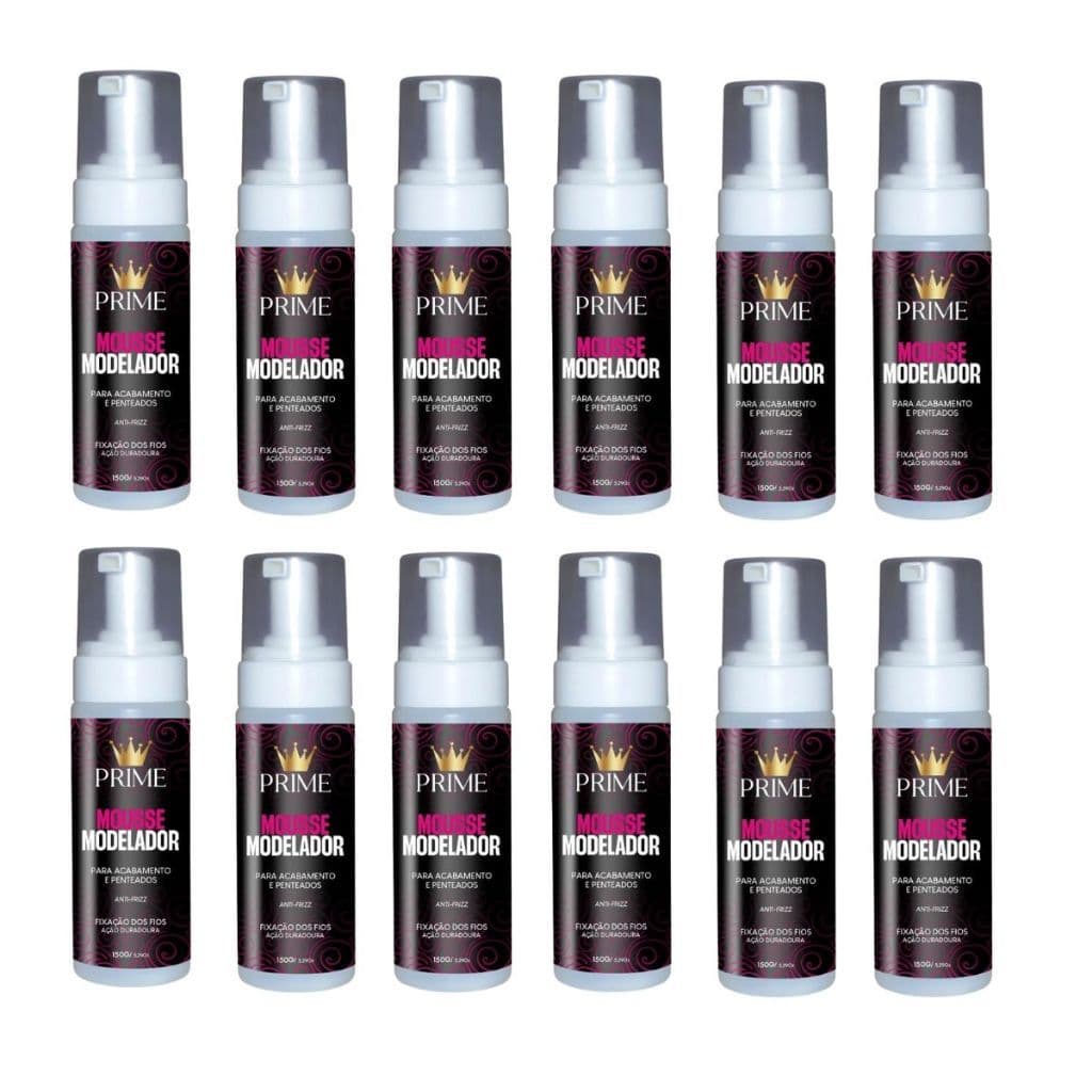 Kit Econômico - 12 Mousse Modelador Prime