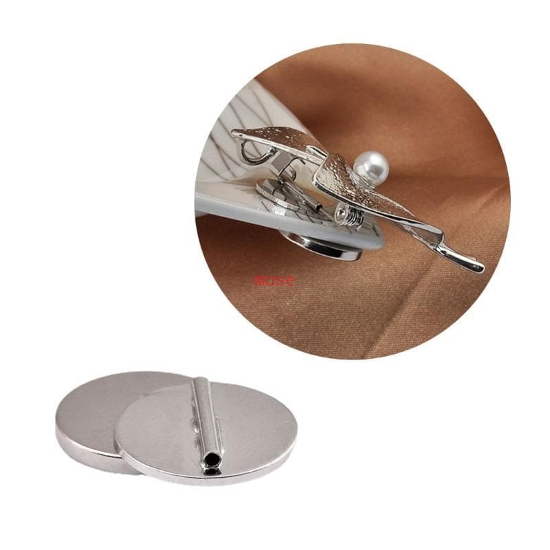 5 Peças Conversor Broche Magne Danos Roupas Fivela Magnética Fixador Crachá Usado Para Converter Pino Broc