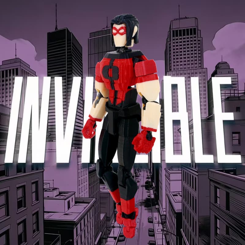 Novo produto juventude Oliver invencível jovem homem conjunta boneca luta livre Multi-articular móvel brinquedo feito à