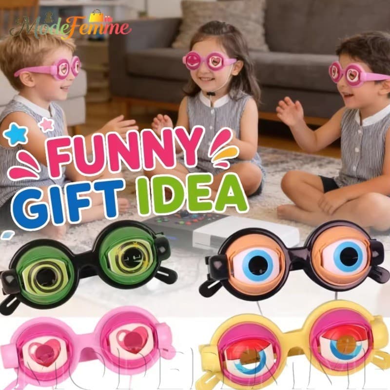[À Venda] Óculos Piscantes Automáticos-Brinquedo De Estilo Desenho Animado-Engraçados Loucos-Para Festas , Aniversários