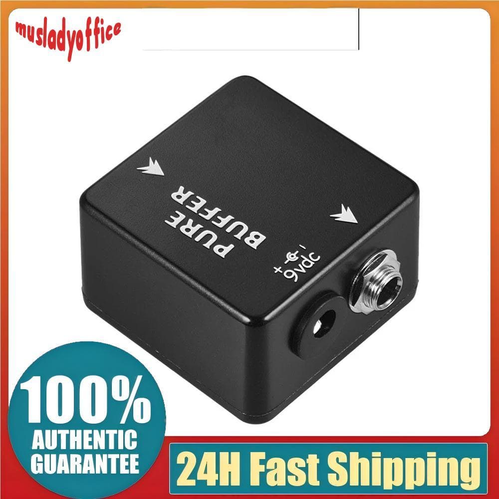 musladyoffice-BR Taruor Guitar Buffer Pedal de efeito Full Metal Shell