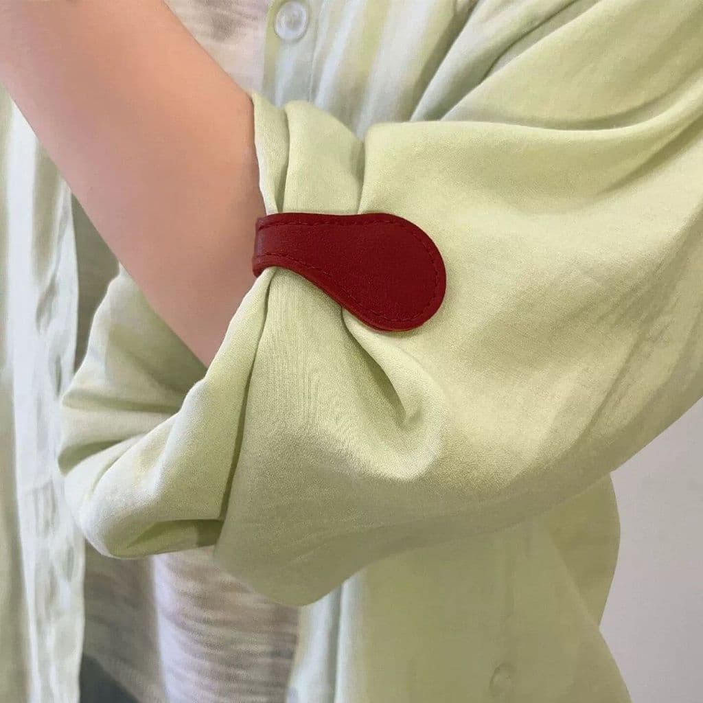 Suporte de punho botão magnético camisa manguito ferramenta útil manga longa encurtado Anti-queda botão de ajuste magnét