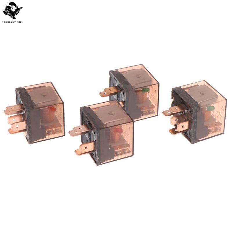 Relé Automotivo À Prova D'água PFG 12/24V 80A 4/5Pin SPDT Dispositivo De Controle De Carro Relés FG