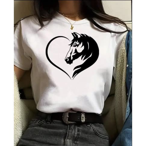 Camisa Camiseta Country Texas Farm Feminina Rodeio Cavalo Agro