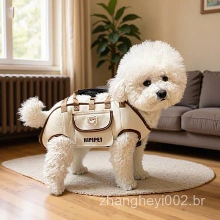 Bolsa Transversal Pet PortáTil RespiráVel Multifuncional, Para Passeio De Cachorro E Atividades Externas