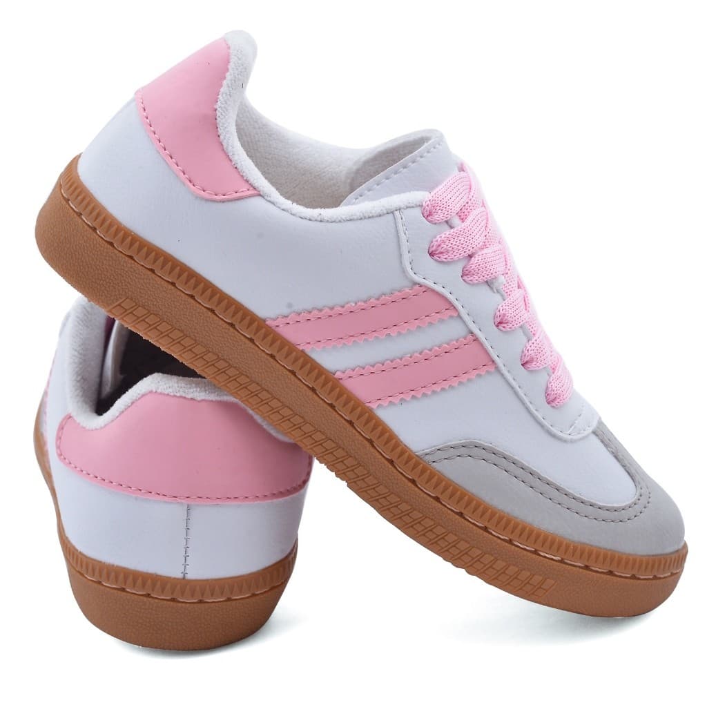 Tênis Infantil Menino Menina Feminino Masculino Estilo Samb Molekinha Escolar Sport
