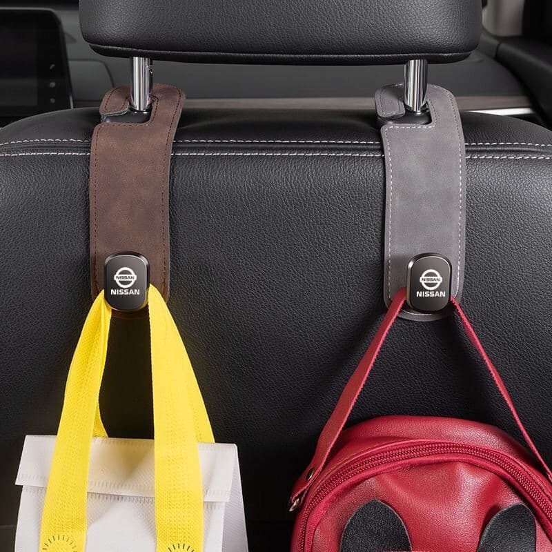 Para Nissan Qashqai Tiida Nota Chutes Sylphy Tiana Juke Interior Do Carro Assento De Encosto De Cabeça Cabide Ganchos De