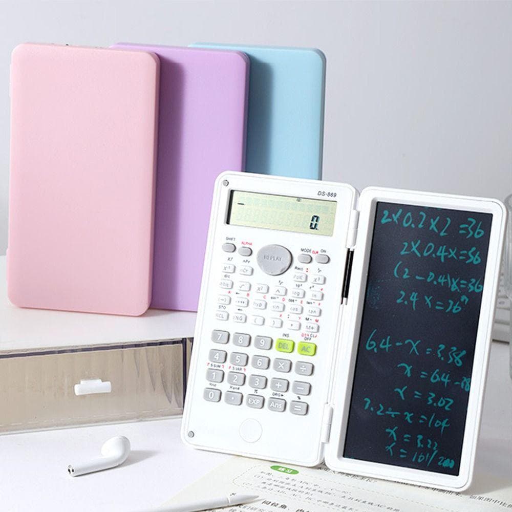 Calculadoras De Função Com Tablet , Calculadora Científica Tela Grande De 6 Polegadas , Dobrável