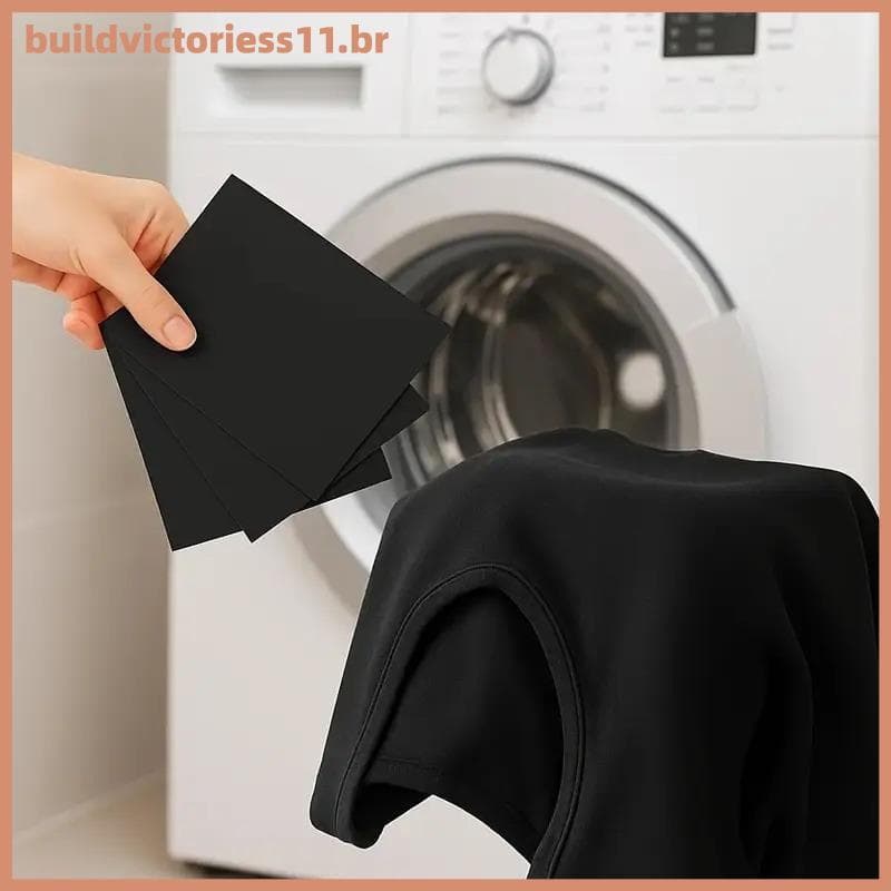 BDVT 5-30 Unidades De Folhas Iluminadoras Para Roupas Pretas E Escuras , Intensificador Antidesbotamento BR