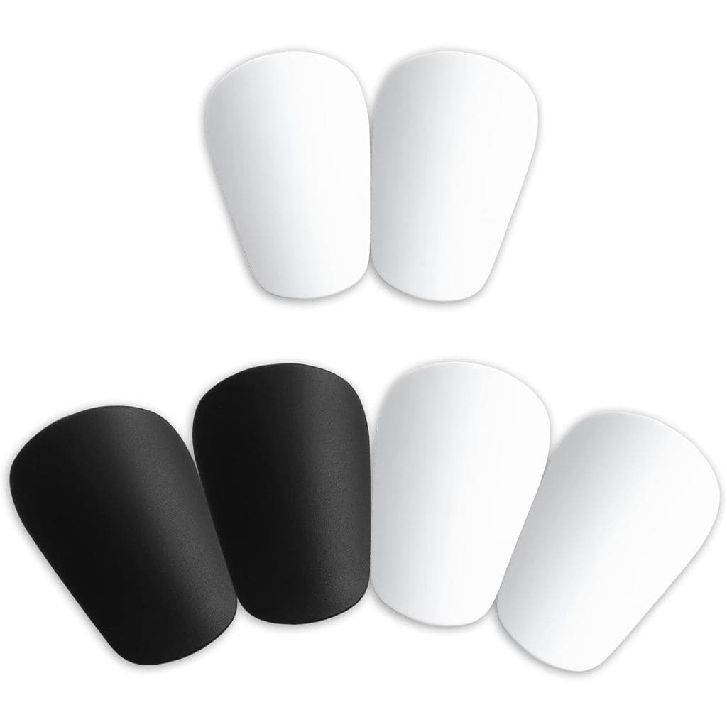 6 Peças de Caneleiras Mini para Futebol, 3,15x1,97 Polegadas, Caneleiras Extra Pequenas para Futebol, Equipamento de Pro