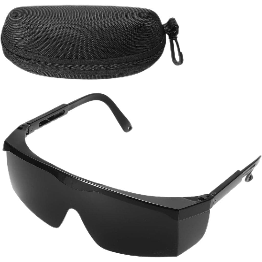 Óculos de Segurança para Soldagem HARFINGTON, Proteção IR Nível 8, Óculos de Proteção PPE 150x120x54mm, Lente Envolvente