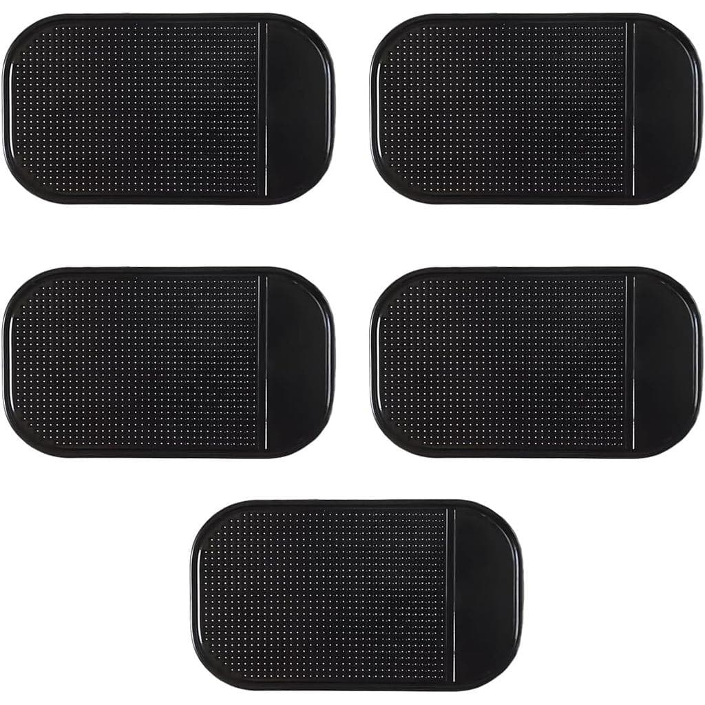 ZIMISI 5PCS Tapete Antiderrapante para Painel de Carro, Tapete Adesivo Mais Espesso e Almofada Antiderrapante, Tapetes p
