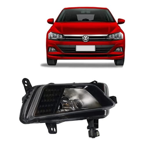 Farol Milha Direito Polo Virtus Tsi 2018 2019 A 2022 Sem Led Fumê