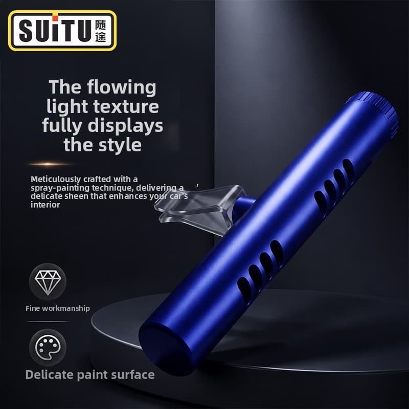 Difusor de Aromaterapia para Carro com Clipe de Ventilação, Acessório de Interior Automotivo, Perfume de Óleo Essencial