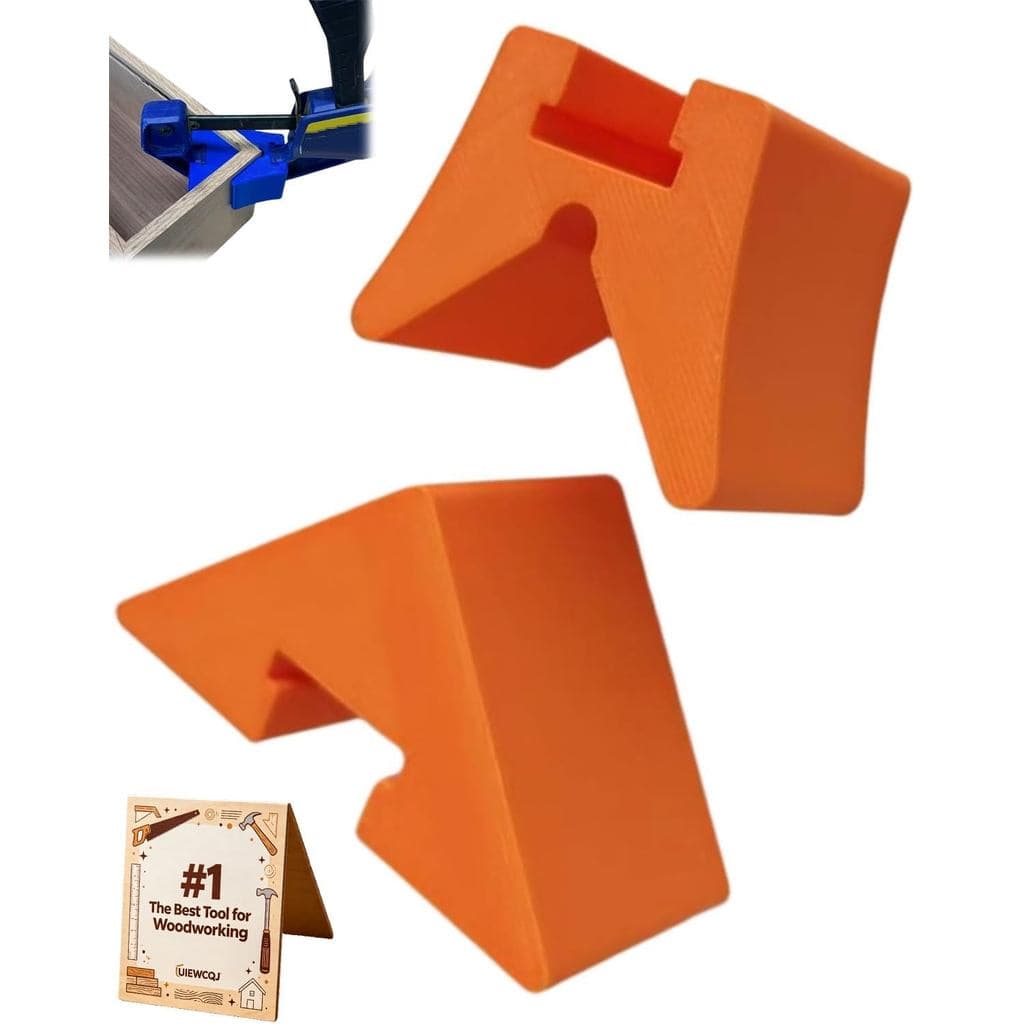 Adaptador de Grampo de Canto, Grampos de Ângulo de 90 Graus para Marcenaria |   Ferramenta Adaptadora de Canto com Fixaç